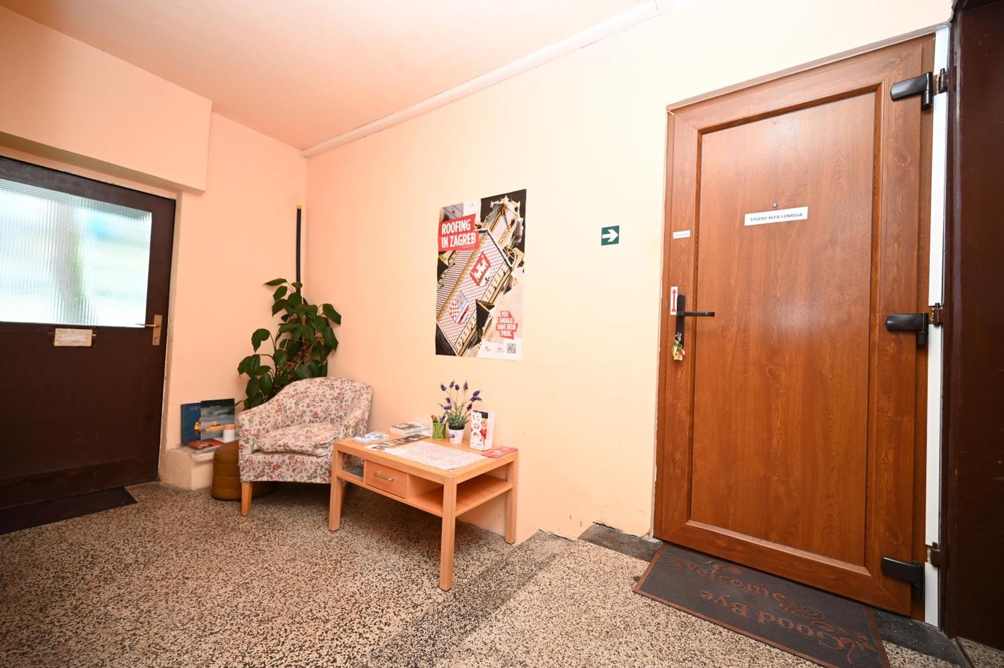 Ferienwohnung Studio Alfa I Omega Zagreb Exterior foto